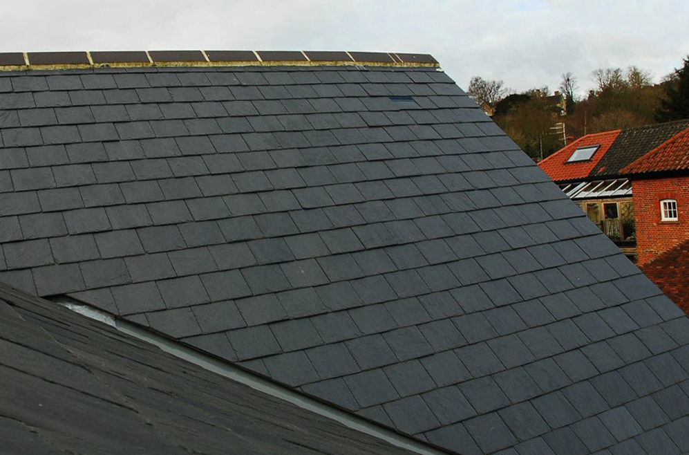 Senovinis kotedžas Dartforde, Kentas – SSQ Domiz Standard grade skalūno stogas ant 170 metų senumo pastato